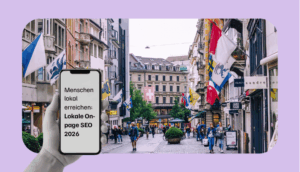 WebEcho Titelbild zu Artikel Lokale On-page SEO schweiz