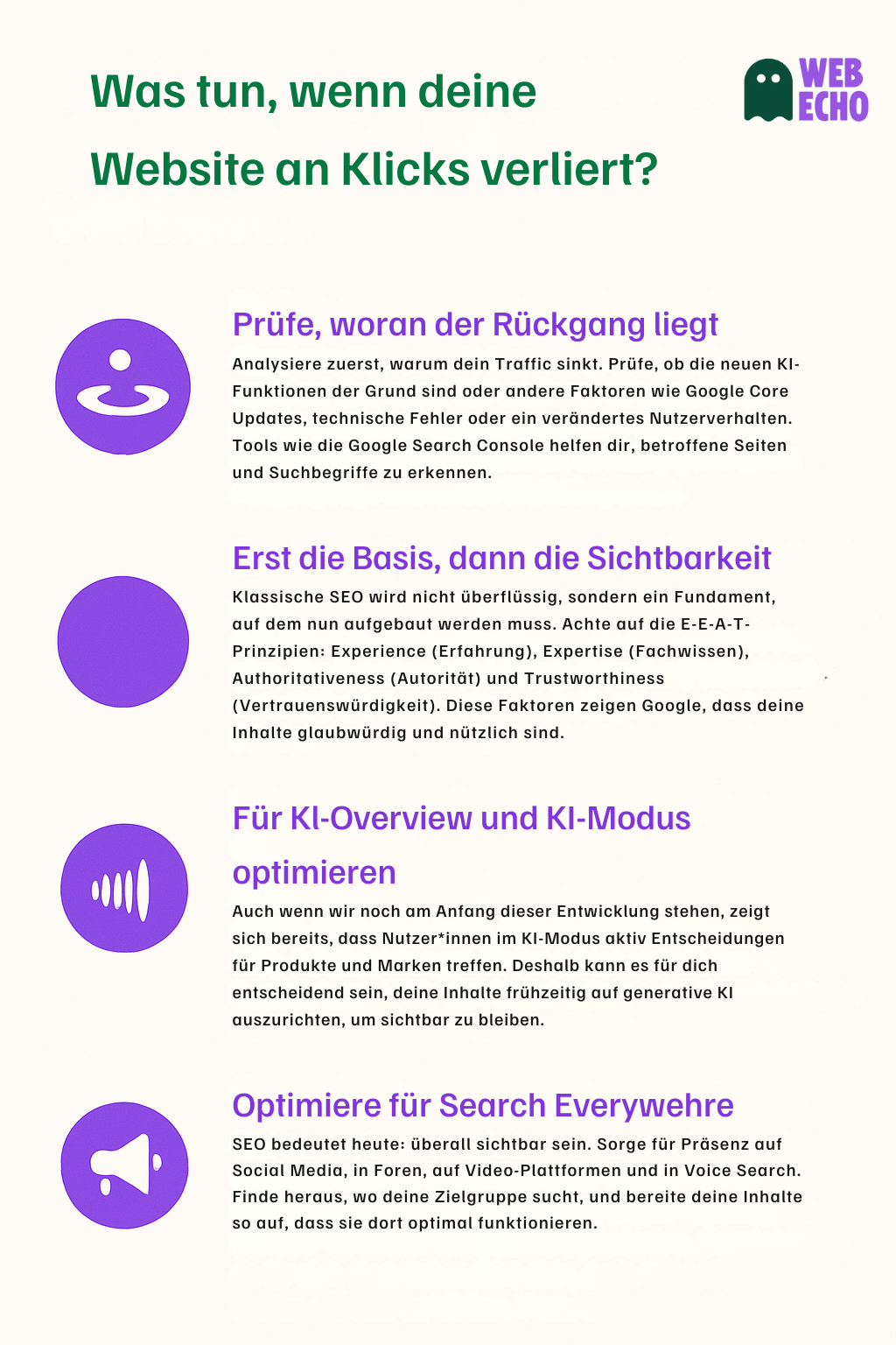 Was tun wenn AI Overview die Klicks klaut